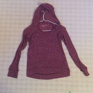 Zella girl tight fitting hoodie